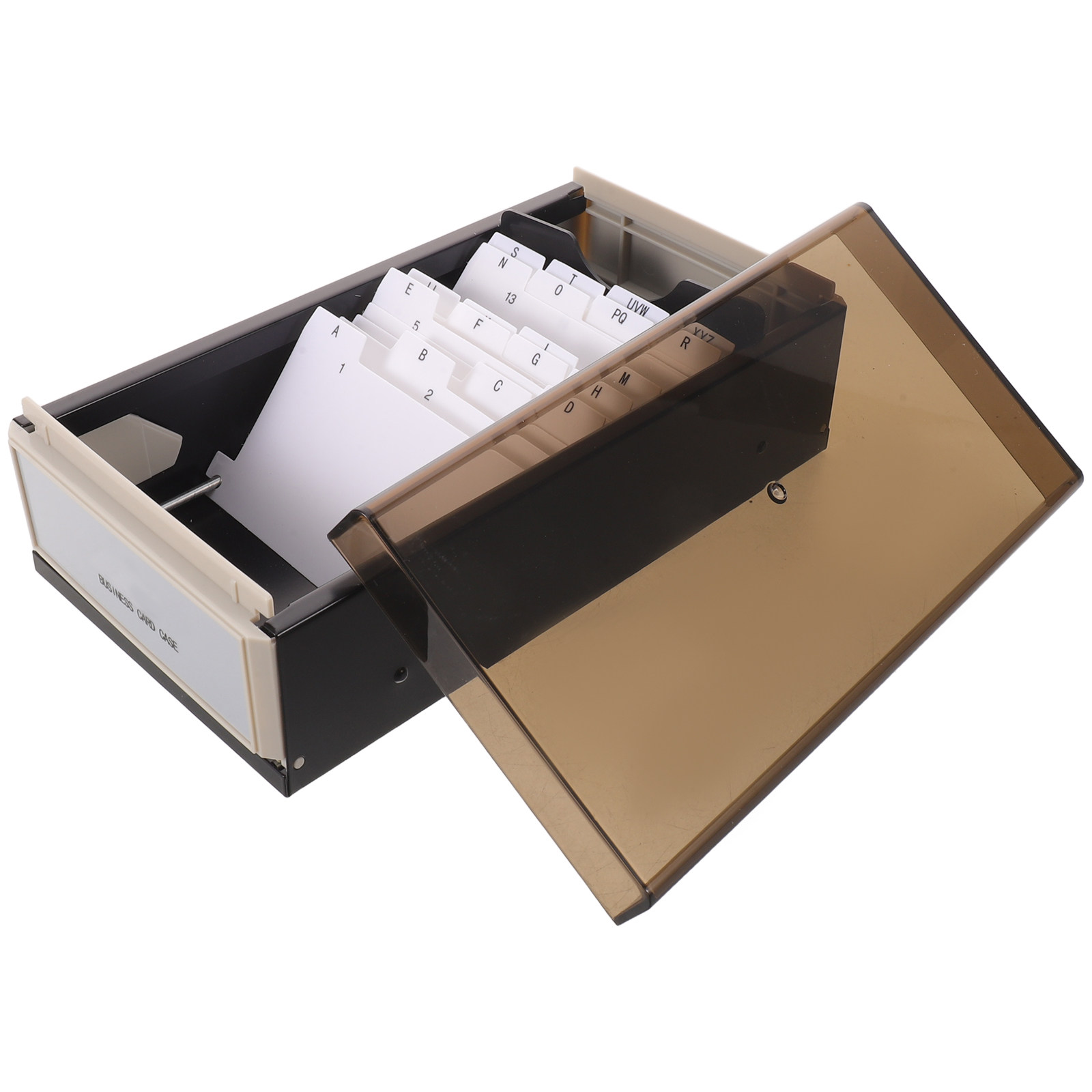 Duży, czarny pojemnik do przec – Card Index Box recenzja i cena