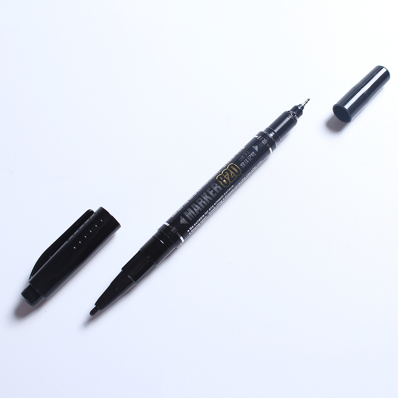 1szt Dwustronne pisaki Czarne  – Correction Pen Fine recenzja i cena