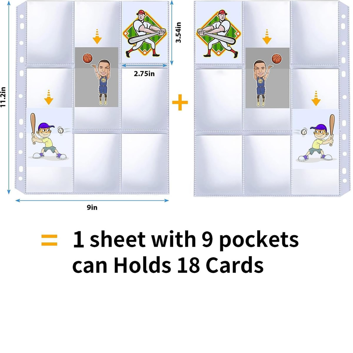 50 sztuk 9-kieszeniowych koszu – Card Index Box recenzja i cena