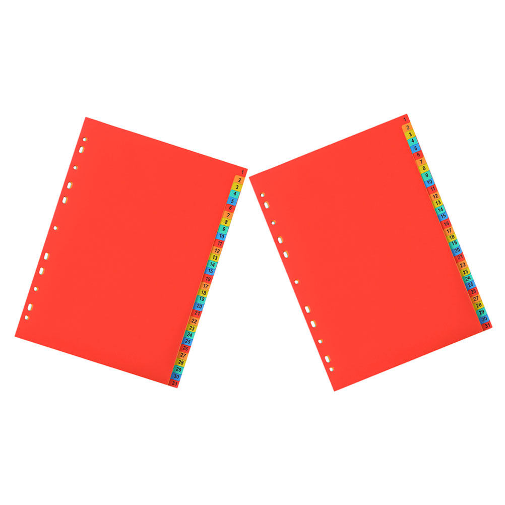 2 zestawy plastikowych segrega – Tab Divider A4 recenzja i cena